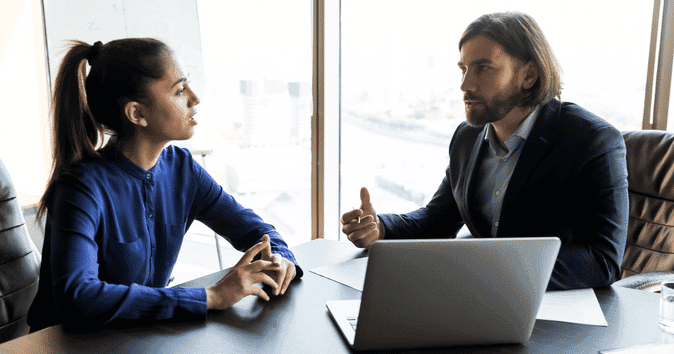 human resources focusing on improving relationships after miscommunication