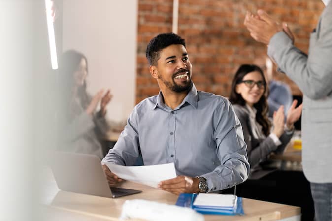 An employee is appreciated for following epm processes when working on financial and operational data