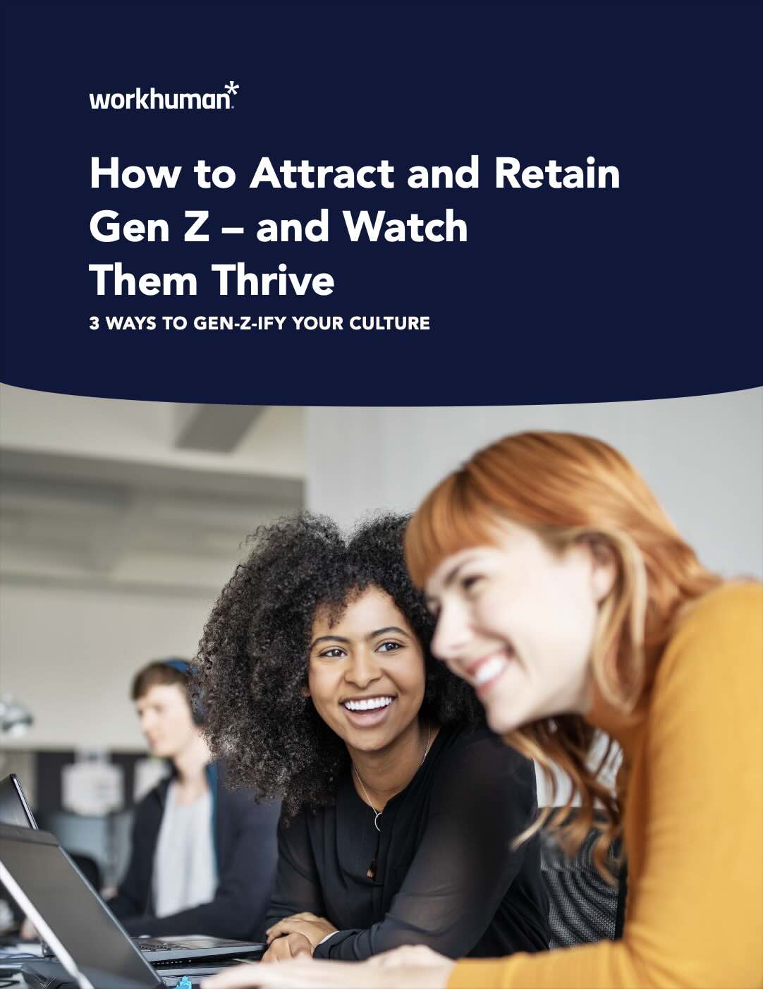 Cover image for "How to Attract and Retain Gen Z - and Watch Them Thrive" report