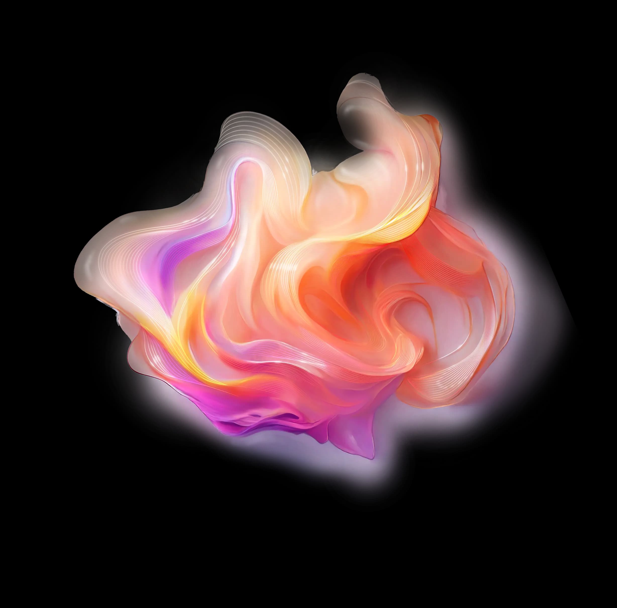 A vibrant graphic background