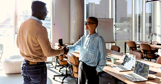 new employee at a new job