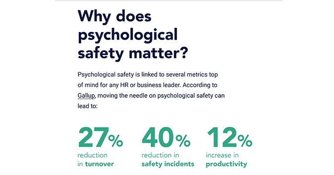 Psychological safety - how does it matter at a workplace