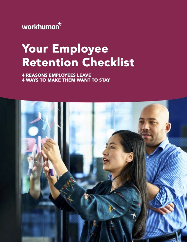 cover image for the "Your Employee Retention Checklist" report