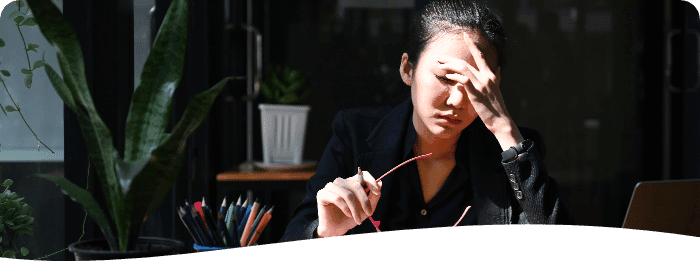 employee mental health is low