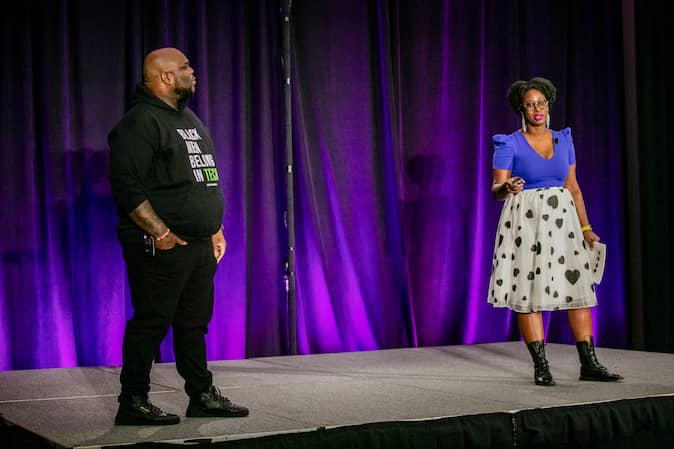 Meisha-ann Martin and Kham Ward provide findings on their collaborative report