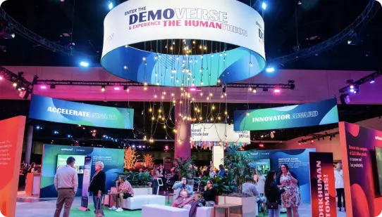 Workhuman Live Event Floor