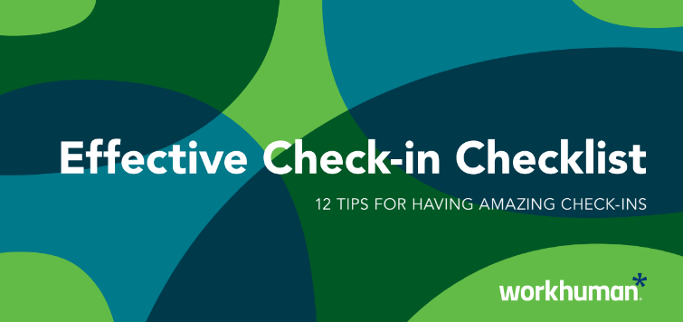 have transparent communication at check-ins with our 12-step checklist