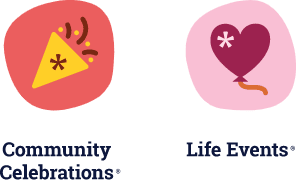 celebrations and life events