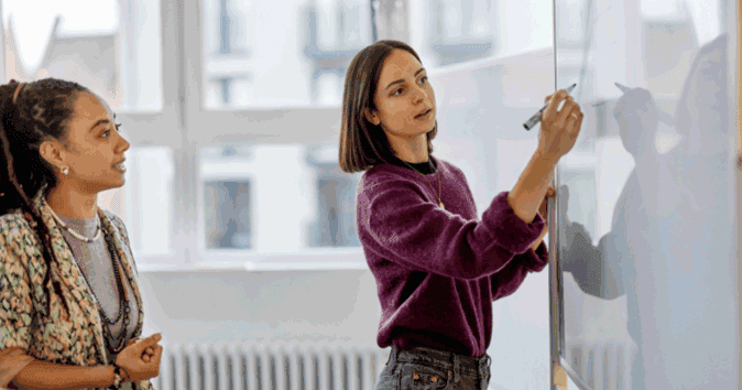 Employee demonstrates their potential in the team