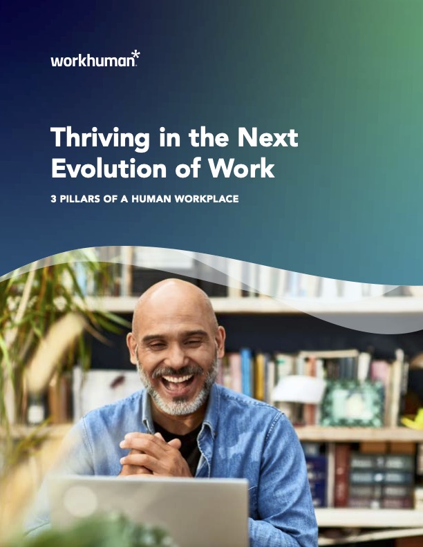 Cover image for the "Thriving in the Next Evolution of Work" report