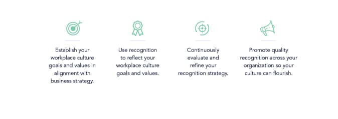 the steps to building a culture of recognition