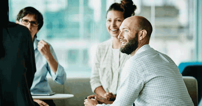 Mentoring meeting about the professional background