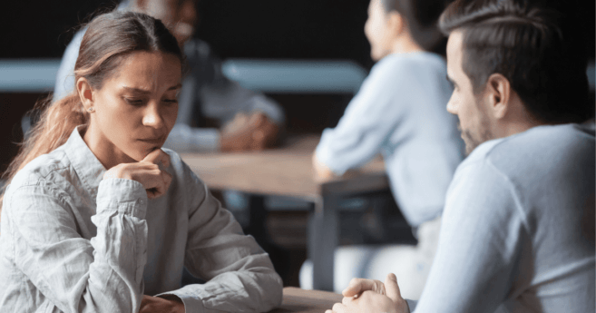 meeting with team members to mitigate disengagement